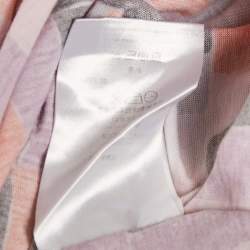 Pre Owned Emilio Pucci Multicolor Printed Jersey T-Shirt S