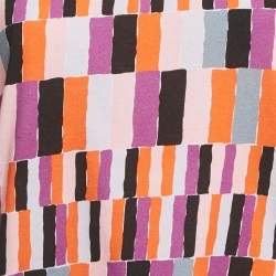 Pre Owned Emilio Pucci Multicolor Printed Jersey T-Shirt S