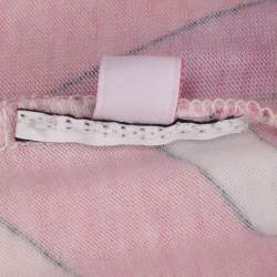 Pre Owned Pucci Multicolor Stretch Knit Leggings M