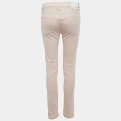 Pre Owned Emilio Pucci Pink Cotton Low Waist Jeans M Waist 28"