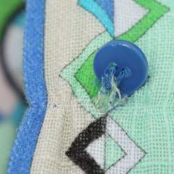 Pre Owned Emilio Pucci Multicolor Printed Cotton Knit Maxi Skirt M