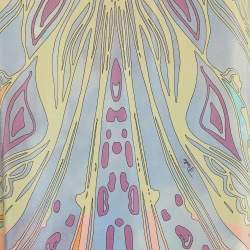 Pre Owned Emilio Pucci Multicolor Printed Silk Sleeveless Top S