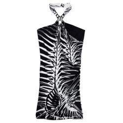 Emilio Pucci Bianco Nero Stretch Top S