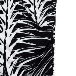 Emilio Pucci Bianco Nero Stretch Top S