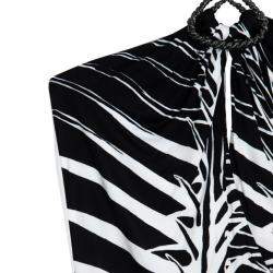 Emilio Pucci Bianco Nero Stretch Top S