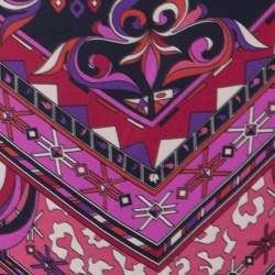 Emilio Pucci Multicolor Printed Silk Blouse M