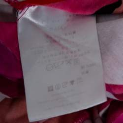 Pre Owned توب إيميليو بوتشي قطن مطبوع متعدد الألوان رقم حرف في مقاس صغير - سمول