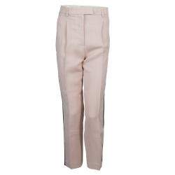 Emilio Pucci Pink Contrast Side Panel Detail Trousers S