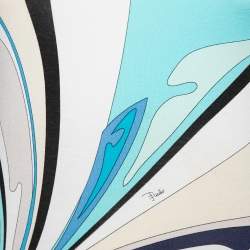 Pre Owned تي شيرت بكم طويل إيميلليو بوسي تريكو مطبوع متعدد الألوان مقاس صغير - سمول