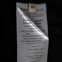 مملوكة مسبقًا Emilio Pucci Multicolor Tropical Printed Cotton Short Sleeves Top M 