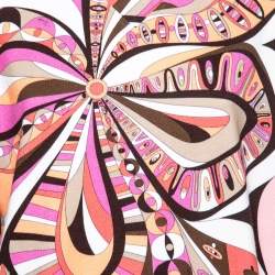 Emilio Pucci Multicolor Printed Cotton Sweatshirt M