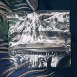 Pre Owned Emilio Pucci Blue Multicolor Printed Silk Belted Shirt Dress M