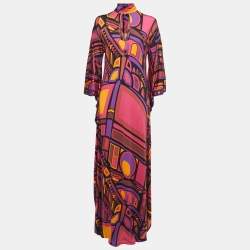 Emilio Pucci kaftan dress with graphic print