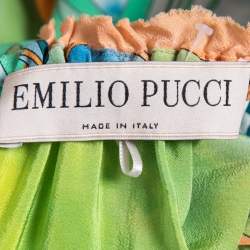 Emilio Pucci Multicolor Printed Silk Jumpsuit S