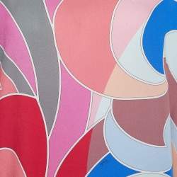Pre Owned Emilio Pucci Multicolor Printed Top M