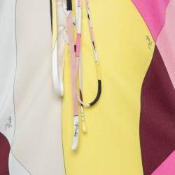 Emilio Pucci Multicolor Printed Jersey Top l