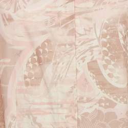 Pre Owned Emilio Pucci Printed Cotton Long Sleeve Shirt S