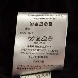 Pre Owned Emilio Pucci Firenze Black Silk Jersey Mini Dress M