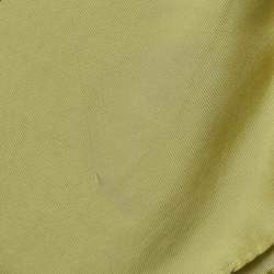 Pre Owned Emilio Pucci Green Printed Silk Wide Leg Jumpsuit One Size