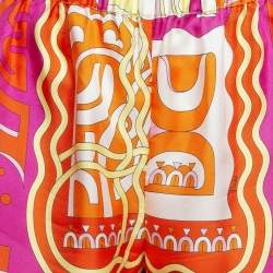 Emilio Pucci Multicolor Printed Silk Shorts S