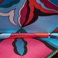 Pre Owned Emilio Pucci Black Patent Leather Flap Wallet On Chain