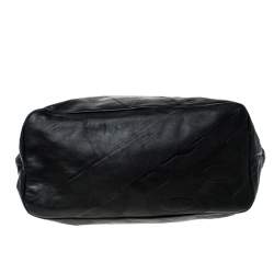 مملوكة مسبقًا حقيبة شوبر إيميليو بوتشي جلد أسود