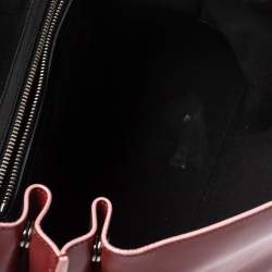 Emilio Pucci Tri Color Leather Pilot Top Handle Bag