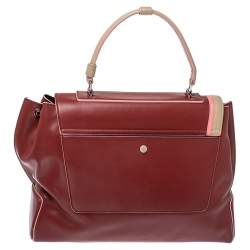 Emilio Pucci Tri Color Leather Pilot Top Handle Bag