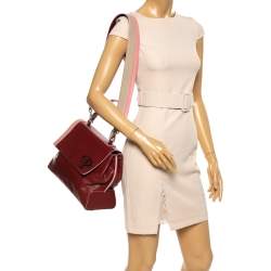Emilio Pucci Tri Color Leather Pilot Top Handle Bag