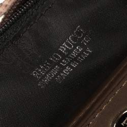 Emilio Pucci Multicolor Printed Fabric Clutch Bag