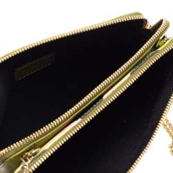Emilio Pucci Multicolor Printed Coated Canvas and Leather Double Zip Crossbody Bag
