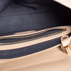 Emilio Pucci Tri Color Leather Mini Pilot Top Handle Bag