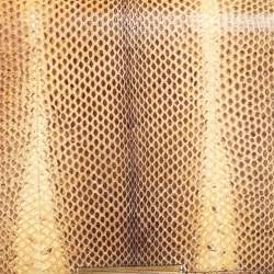 Pre Owned Emilio Pucci Beige/Brown Python Leather Newton Shoulder Bag