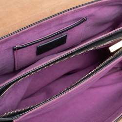 Pre Owned Emilio Pucci Beige/Brown Python Leather Newton Shoulder Bag