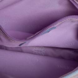 Pre Owned حقيبة صغيرة إيميليو بوتشي جلد مطبوع  متعدد الألوان مضفره