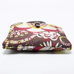 Emilio Pucci Multicolor Nylon Shopper Tote