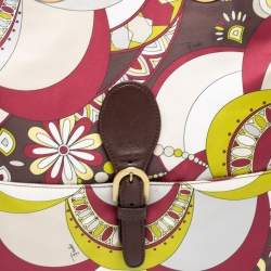 Emilio Pucci Multicolor Nylon Shopper Tote