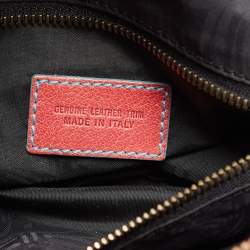 Emilio Pucci Multicolor Leather And Canvas Satchel