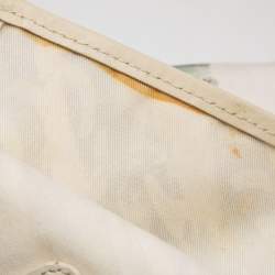 Pre Owned Emilio Pucci Multicolor Printed Nylon and Leather Tote