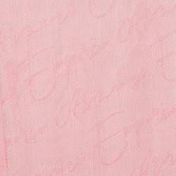 Pre Owned Emporio Armani Pink/Beige Jacquard Modal Blend Stole