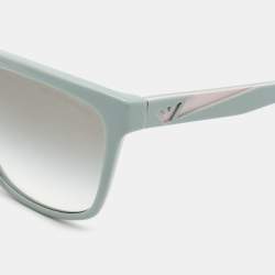 Emporio Armani Tea Green Gradient Square Sunglasses