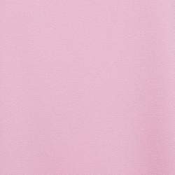 Emporio Armani Pink Stretch Crepe Short Sleeve Top L