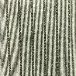 Pre Owned Emporio Armani Green Striped Lurex Sleeveless Top L