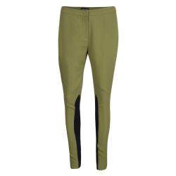 Pre Owned Emporio Armani Green Paneled Trousers M
