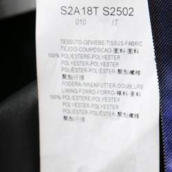 Pre Owned Emporio Armani Multicolor Digital Floral Print Sleeveless Dress M