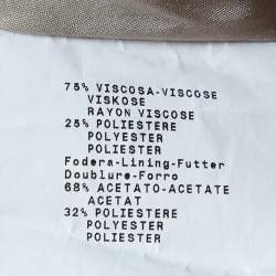 Pre Owned Emporio Armani Multicolor Printed Sleeveless Mini Dress S