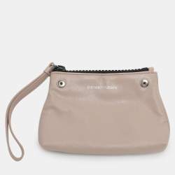 Pre Owned Emporio Armani Beige Quilted Leather MyEA Tote