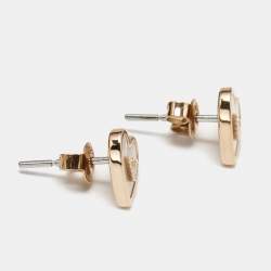 Pre Owned Emporio Armani Mother of Pearl Stainless Steel Leather AR8039 Women's Wristwatch and Bracelet Set 32 mm