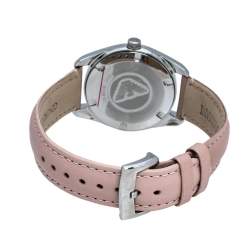 Pre Owned  Emporio Armani Mother Of Pearl Two-Tone Stainless Steel Leather AR6133 Women's Wristwatch 36 mm