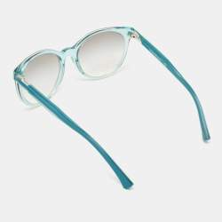 Pre Owned Emporio Armani Green  EA 4003 Cate Eye Sunglasses